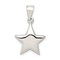 Sterling Silver Star Charm Pendant Celestial Jewelry 23mm x 16mm